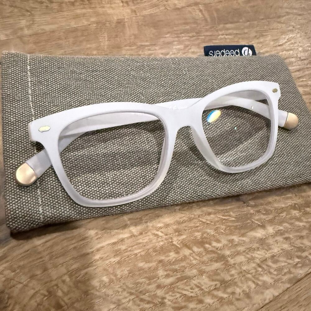 Peepers Coralie +2.75 Blue Light Reading Glasses Full Rim Plastic Anthropologie